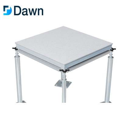 Jiangsu factory OEM aluminum raised floor price with PVC finish for clean rooms