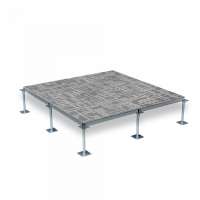 Huilian Carpet Tile Steel Cement Raised Floor for Office and Meeting Room