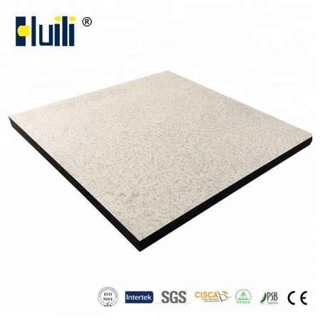 Calcium sulphate raised floor