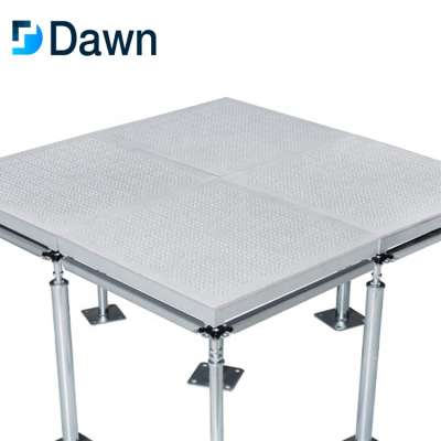 Changzhou factory OEM aluminum perforated raised floor with PVC finish for clean rooms